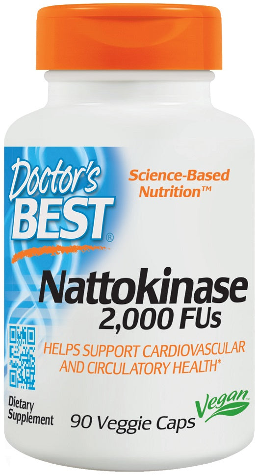Nattokinase, 2000 FUs - 90 vcaps - Sense42 Beauty and Health