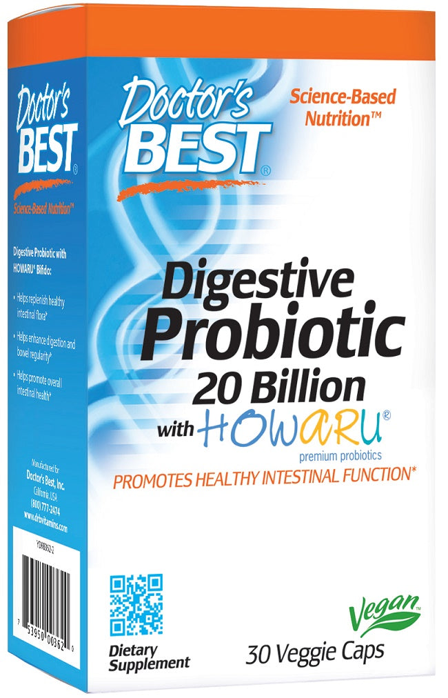 Digestive Probiotic, 20 Billion CFU - 30 vcaps - Sense42 Beauty and Health