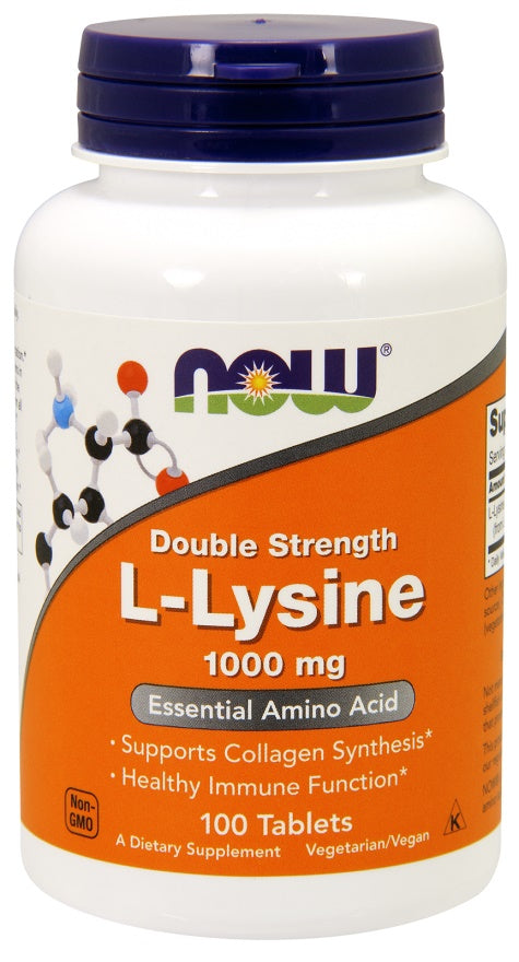 L-Lysine, 1000mg - 100 tabs - Sense42 Beauty and Health