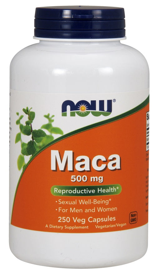 Maca, 500mg - 250 vcaps - Sense42 Beauty and Health