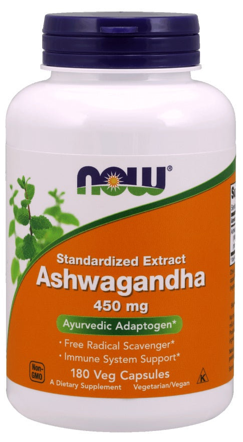 Ashwagandha Extract, 450mg - 180 vcaps - Sense42 Beauty and Health