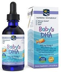 Baby's DHA, 1050mg Omega-3 with Vitamin D3 - 60 ml. - Sense42 Beauty and Health