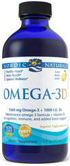 Omega-3D, 1560mg Lemon - 237 ml. - Sense42 Beauty and Health