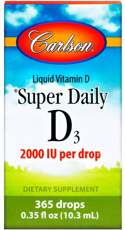 Super Daily D3, 2000 IU - 10 ml. - Sense42 Beauty and Health