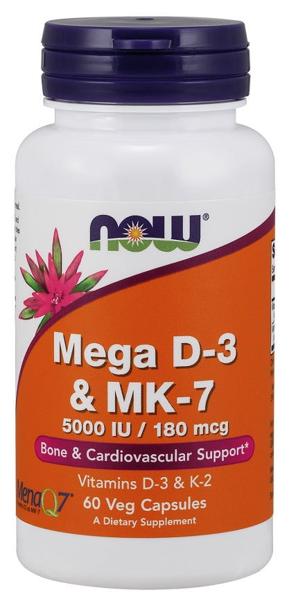 Mega D-3 & MK-7 - 60 vcaps - Sense42 Beauty and Health