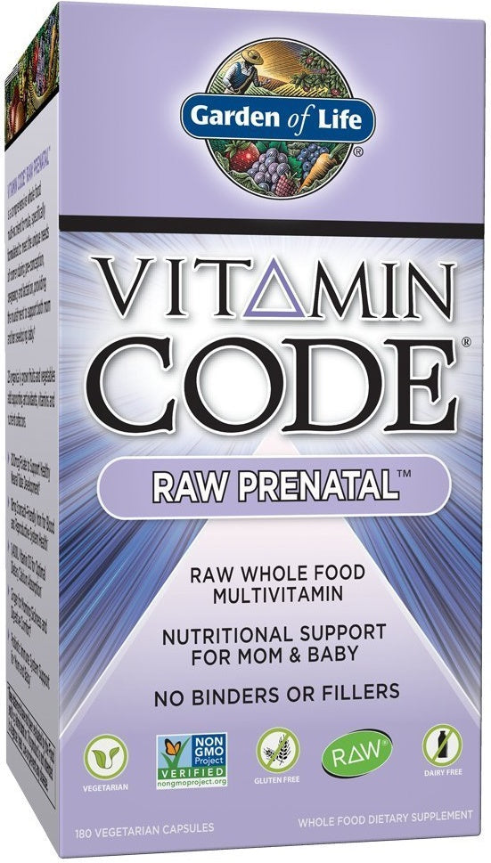 Vitamin Code Raw Prenatal - 180 vcaps - Sense42 Beauty and Health