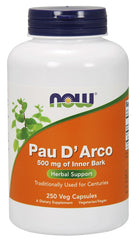 Pau D'Arco, 500mg - 250 vcaps - Sense42 Beauty and Health