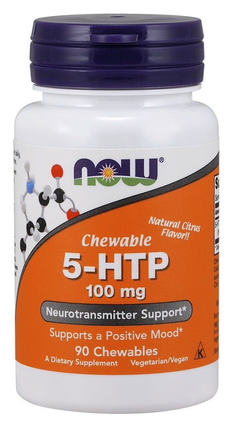 5-HTP, 100mg (Chewable) - 90 chewables - Sense42 Beauty and Health