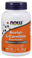 Acetyl-L-Carnitine, Pure Powder - 85g - Sense42 Beauty and Health