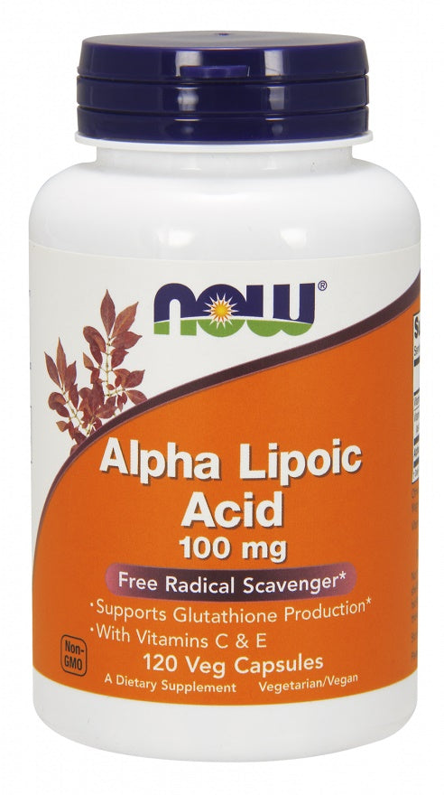 Alpha Lipoic Acid with Vitamins C & E, 100mg - 120 vcaps - Sense42 Beauty and Health