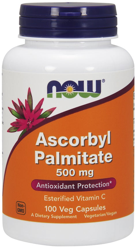 Ascorbyl Palmitate, 500mg - 100 vcaps - Sense42 Beauty and Health