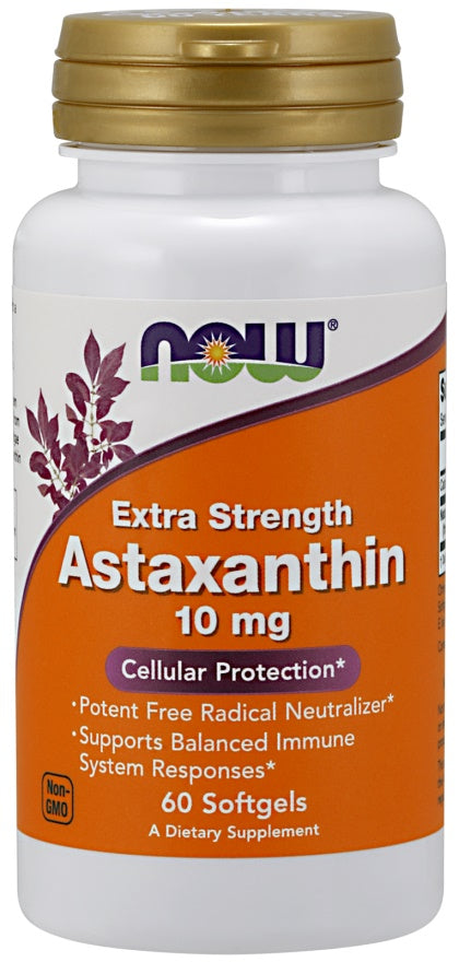 Astaxanthin, 10mg - 60 softgels - Sense42 Beauty and Health