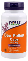 Bee Pollen, 500mg - 100 caps - Sense42 Beauty and Health