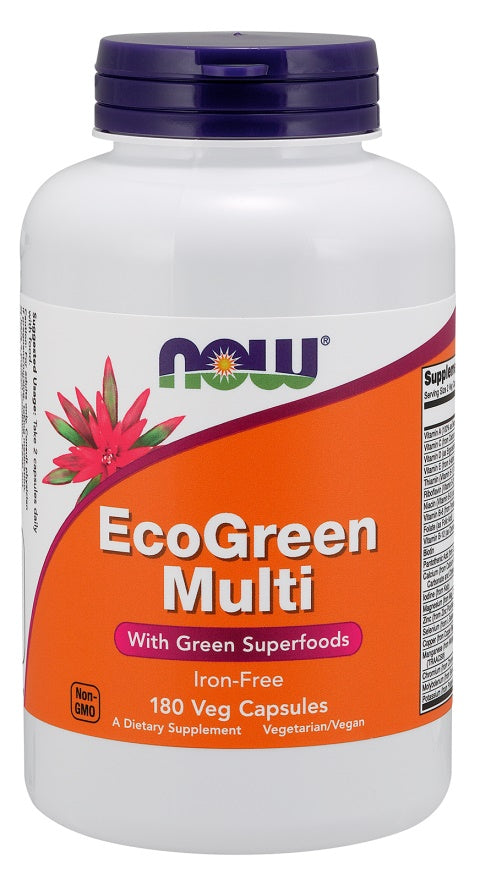 Green Multi, Iron Free - 180 vcaps - Sense42 Beauty and Health