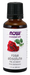 NOW Foods Essential Oil, Rose Absolute Oil - 30 ml.