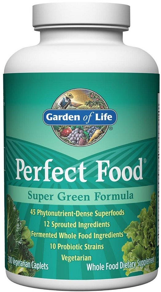 Perfect Food Super Green Formula - 300 vegetarian caplets - Sense42 Beauty and Health