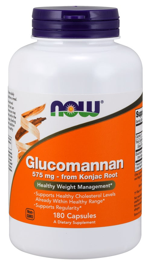 Glucomannan from Konjac Root, 575mg - 180 caps - Sense42 Beauty and Health