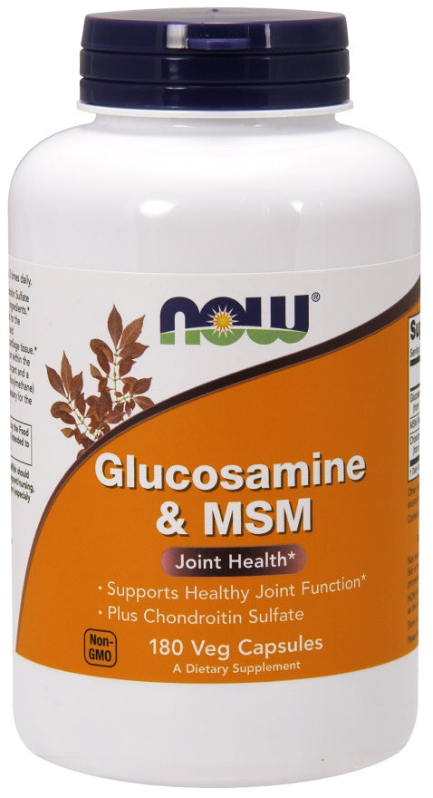 Glucosamine & MSM - 180 vcaps - Sense42 Beauty and Health