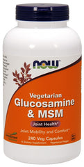 Glucosamine & MSM Vegetarian - 240 vcaps - Sense42 Beauty and Health