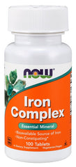Iron Complex - 100 tablets - Sense42 Beauty and Health