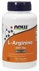 L-Arginine, 500mg - 100 caps - Sense42 Beauty and Health