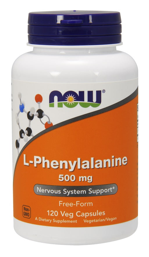 L-Phenylalanine, 500mg - 120 vcaps - Sense42 Beauty and Health