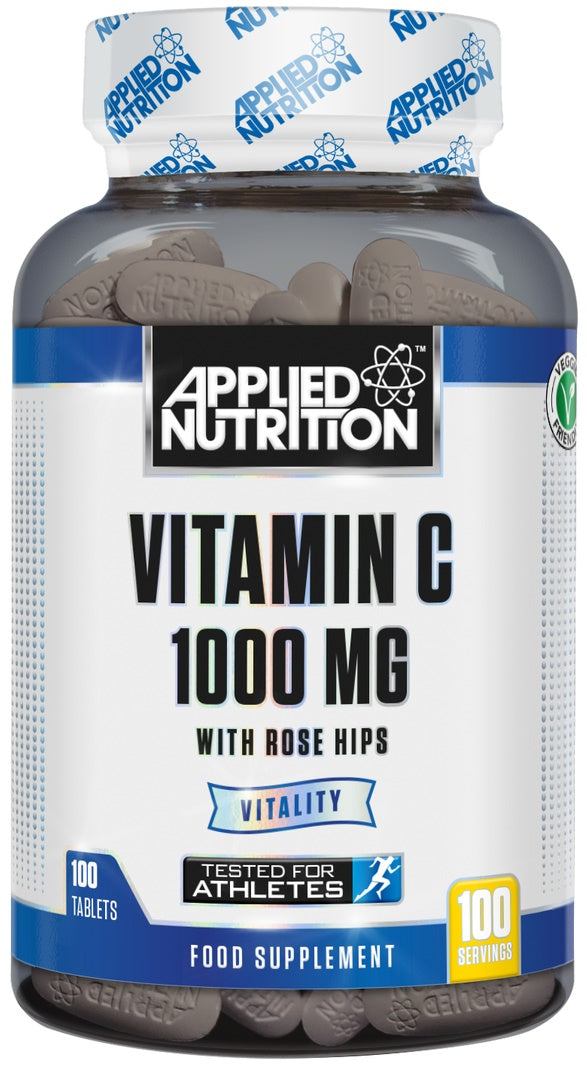 Vitamin C with Rose Hips, 1000mg (EAN 634158530760) - 100 tablets - Sense42 Beauty and Health