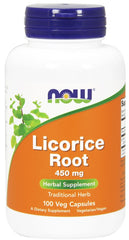 Licorice Root, 450mg - 100 vcaps - Sense42 Beauty and Health