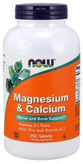 Magnesium & Calcium with Zinc and Vitamin D3 - 250 tablets - Sense42 Beauty and Health