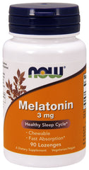Melatonin Chewable, 3mg - 90 lozenges - Sense42 Beauty and Health