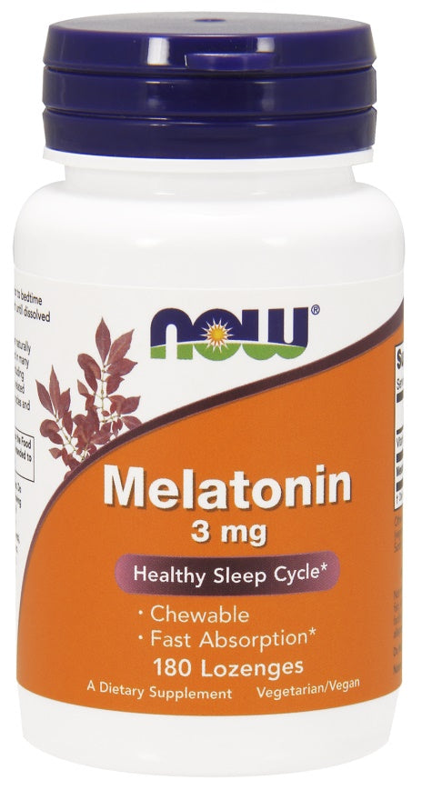Melatonin Chewable, 3mg - 180 lozenges - Sense42 Beauty and Health