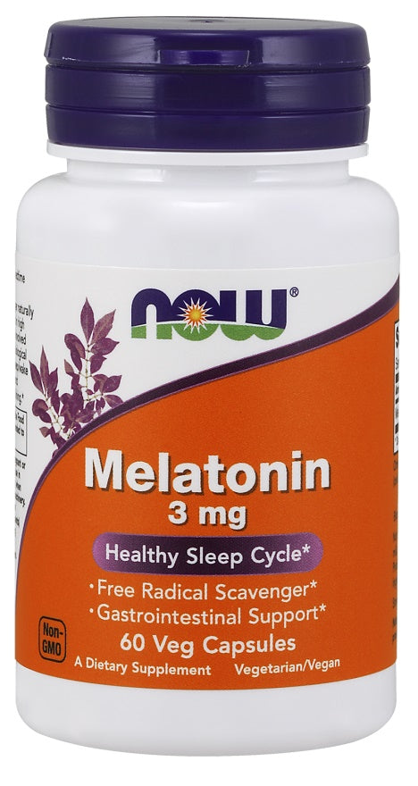 Melatonin, 3mg - 60 vcaps - Sense42 Beauty and Health