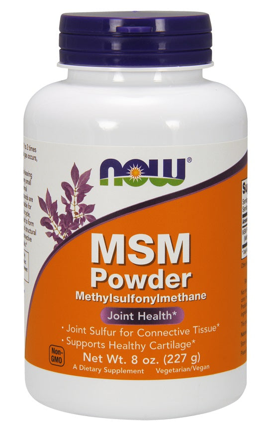 MSM Methylsulphonylmethane, Powder - 227g - Sense42 Beauty and Health