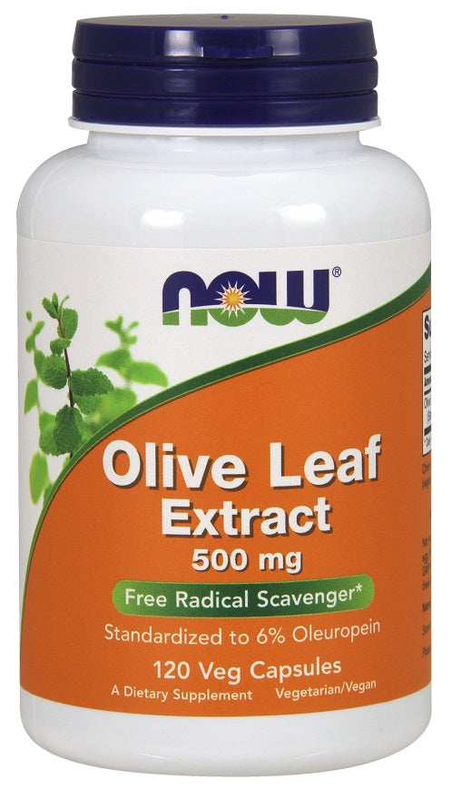 Olive Leaf Extract, 500mg - 120 vcaps - Sense42 Beauty and Health