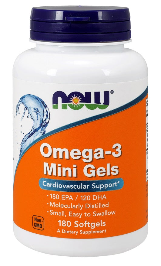 Omega-3 Mini Gels - 180 softgels - Sense42 Beauty and Health