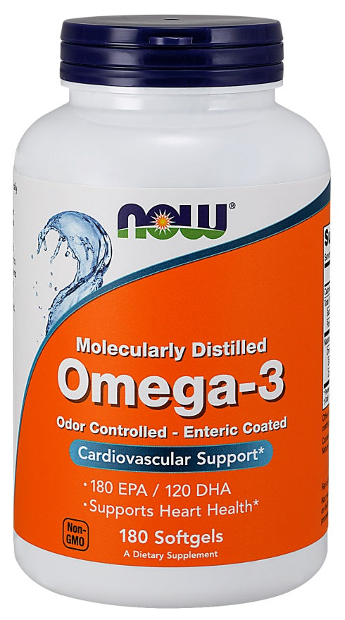 Omega-3 Enteric Coated - 180 softgels - Sense42 Beauty and Health
