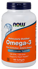 Omega-3 Enteric Coated - 180 softgels - Sense42 Beauty and Health