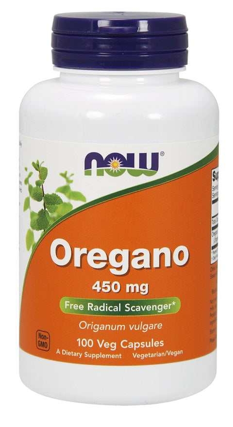 Oregano, 450mg - 100 vcaps - Sense42 Beauty and Health
