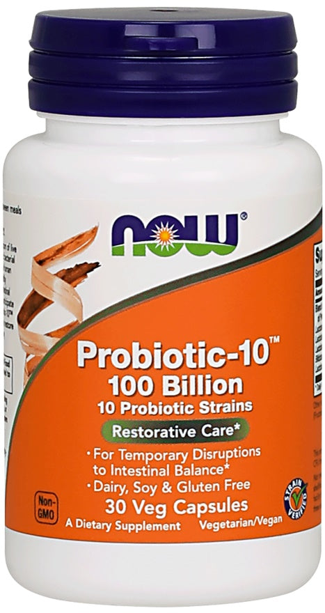 Probiotic-10, 100 Billion - 30 vcaps - Sense42 Beauty and Health