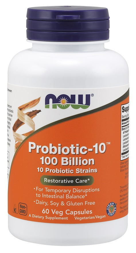 Probiotic-10, 100 Billion - 60 vcaps - Sense42 Beauty and Health