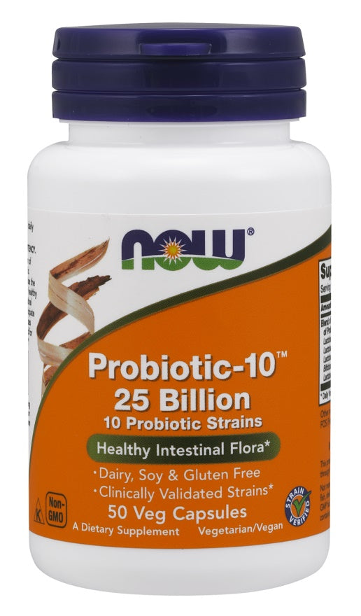 Probiotic-10, 25 Billion - 50 vcaps - Sense42 Beauty and Health