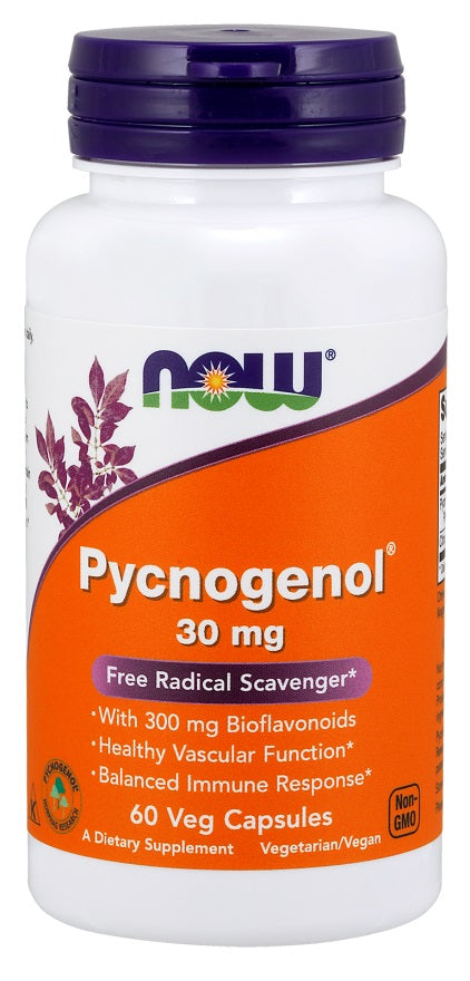Pycnogenol, 30mg - 60 vcaps - Sense42 Beauty and Health