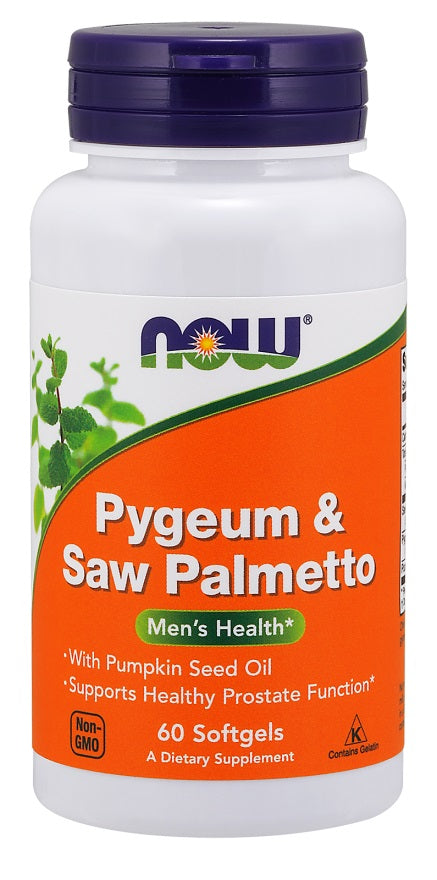 Pygeum & Saw Palmetto - 60 softgels - Sense42 Beauty and Health