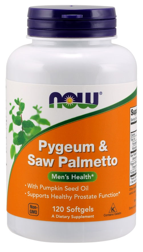 Pygeum & Saw Palmetto - 120 softgels - Sense42 Beauty and Health