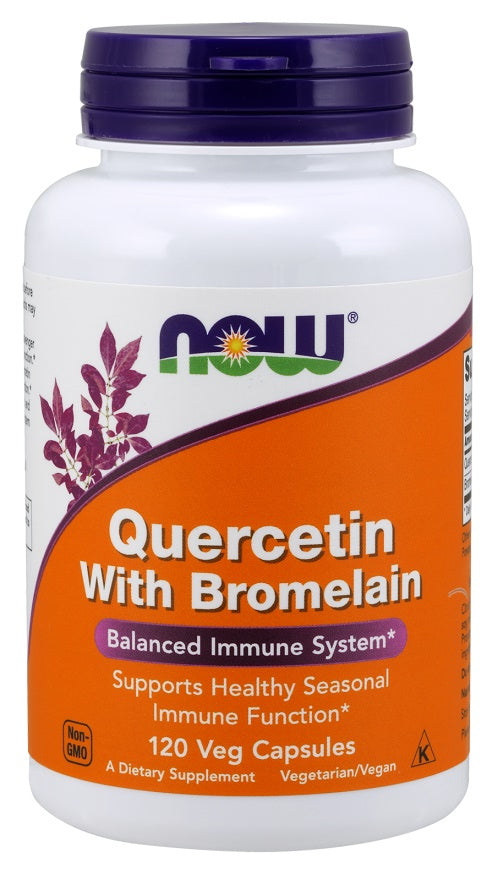 Quercetin with Bromelain - 120 vcaps - Sense42 Beauty and Health