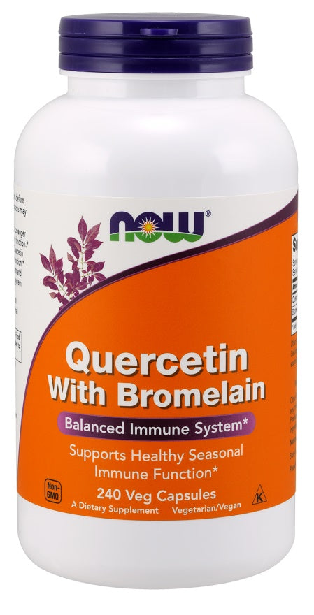 Quercetin with Bromelain - 240 vcaps - Sense42 Beauty and Health