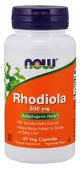 Rhodiola, 500mg - 60 vcaps - Sense42 Beauty and Health