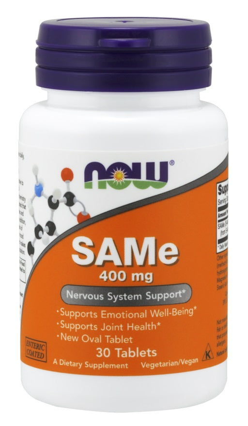 SAMe, 400mg - 30 tabs - Sense42 Beauty and Health