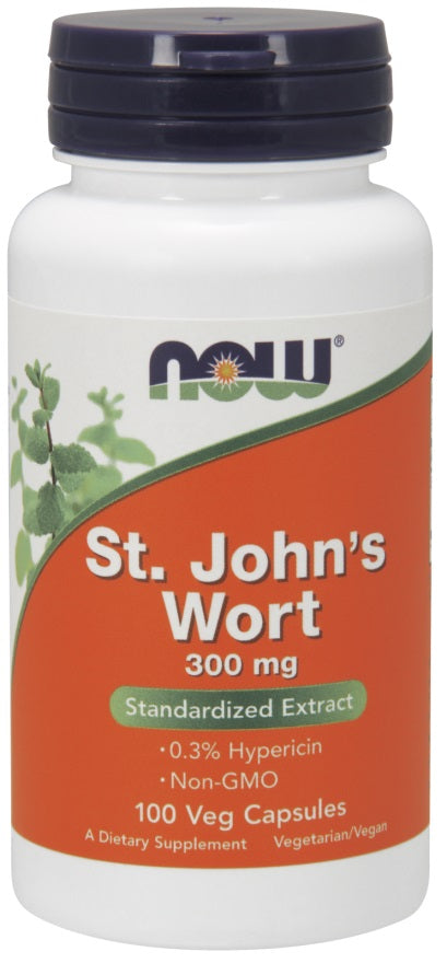 St. John's Wort, 300mg - 100 vcaps - Sense42 Beauty and Health