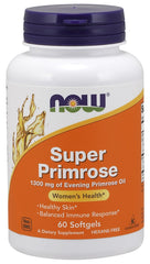 Super Primrose, 1300mg - 60 softgels - Sense42 Beauty and Health
